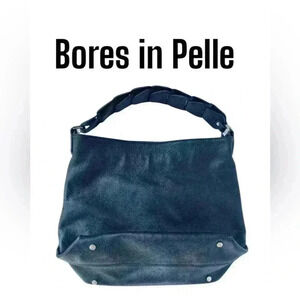 Borse in Pelle Italian leather shoulder purse